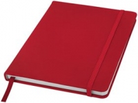 Блокнот А5 «Spectrum» с линованными страницами, красный, картон с покрытием ПВХ