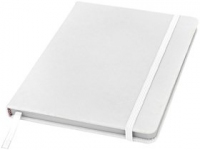 Блокнот А5 «Spectrum» с линованными страницами, белый, картон с покрытием ПВХ