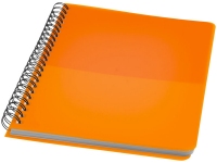 Блокнот А5 «ColourBlock», оранжевый, ПП пластик