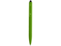 Ручка-стилус шариковая «Tri Click Clip», зеленый, АБС пластик
