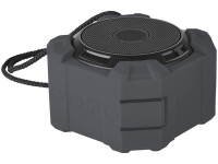 Динамик «Cube Outdoor» Bluetooth®, черный, АБС пластик/силикон