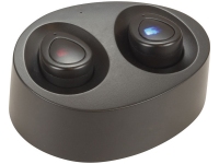 Наушники Bluetooth® беспроводные с зарядным чехлом, черный, АБС пластик