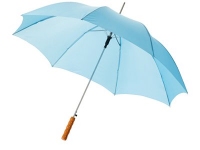 Зонт-трость «Lisa», голубой, полиэстер/дерево/металл