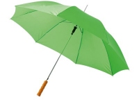 Зонт-трость «Lisa», ярко-зеленый, полиэстер/металл/дерево