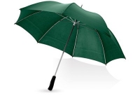 Зонт-трость «Winner», темно-зеленый/черный/серебристый, полиэстер/металл/ЕВА