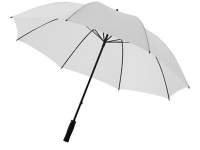 Зонт-трость «Yfke», белый/черный, полиэстер/металл/ЕВА