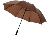 Зонт-трость «Yfke», коричневый/черный, полиэстер/металл/ЕВА