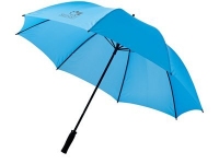 Зонт-трость «Yfke», голубой/черный, полиэстер/металл/стекловолокно/ЕВА