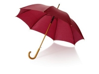 Зонт-трость «Kyle», бордовый, полиэстер/дерево