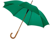 Зонт-трость «Kyle», зеленый, полиэстер, дерево, металл