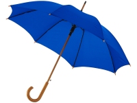 Зонт-трость «Kyle», ярко-синий, полиэстер, дерево, металл