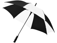 Зонт-трость «Barry», черный/белый, полиэстер, металл, пластик