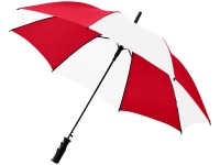 Зонт-трость «Barry», красный/белый/черный, полиэстер, металл, пластик