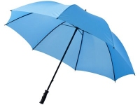 Зонт-трость «Zeke», голубой, полиэстер/металл/пластик