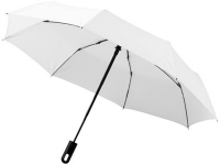 Зонт складной «Traveler», белый, эпонж полиэстер/металл