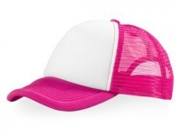 Бейсболка «Trucker», розовый/белый, полиэстер/поролон