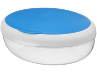 Контейнер для ланча «Maalbox», синий/белый/прозрачный, пластик