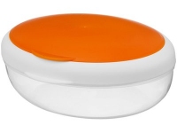 Контейнер для ланча «Maalbox», оранжевый/белый/прозрачный, пластик