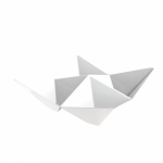Набор тарелок для фуршета Origami белые, 25 шт