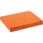 Коробка самосборная Flacky Slim, оранжевая, 14х21х2,5 см