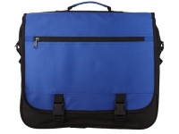 Конференц сумка для документов «Anchorage», синий классический/черный, полиэстер