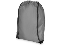 Рюкзак «Oriole», светло-серый/черный, полиэстер 210D