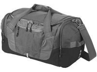 Сумка-рюкзак «Revelstoke», серый/черный, ромбовидный рипстоп из полиэстера 600D и 75D