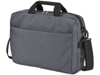 Конференц-сумка «Navigator» для ноутбука 14", серый/черный, полиэстер 600D
