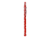 Ручка шариковая «Лабиринт», красный, пластик