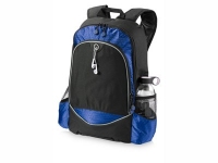 Рюкзак «Benton» для ноутбука 15", черный/ярко-синий, полиэстер 600D