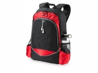 Рюкзак «Benton» для ноутбука 15", черный/красный, полиэстер 600D