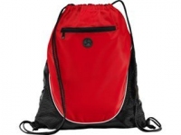 Рюкзак «Peek», красный/черный, полиэстер 210D