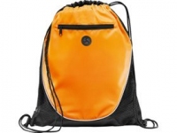 Рюкзак «Peek», оранжевый/черный, полиэстер 210D