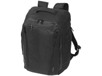 Рюкзак «Deluxe» для ноутбука 15.6", черный, полиэстер 300D/ПУ винил