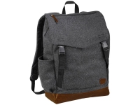 Рюкзак «Campster» для ноутбука 15", серый/коричневый, 60% полиэстер, 40% шерсть