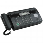 Факс на термобумаге Panasonic KX-FT982RUB, А4, АОН, спикерфон, автодозвон, 100 номеров, черный