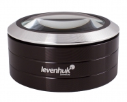 Лупа Levenhuk Zeno 900, 5x, 75 мм, 3 LED, металл 69202