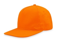 Бейсболка с прямым козырьком «Sydney», оранжевый, хлопок
