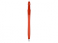 Ручка пластиковая шариковая «Астра», красный/белый, пластик