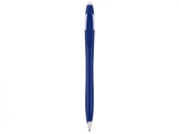 Ручка пластиковая шариковая «Астра», синий/белый, пластик