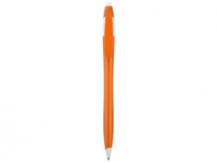 Ручка пластиковая шариковая «Астра», оранжевый/белый, пластик