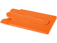 Футляр для кредитных карт с держателем мобильного, оранжевый