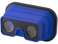 Очки виртуальной реальности складные, ярко-синий/черный, силикон/АБС пластик