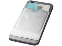 Бумажник для карт с RFID-чипом для смартфона, серебристый, алюминиевая фольга