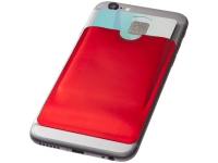 Бумажник для карт с RFID-чипом для смартфона, красный, алюминиевая фольга