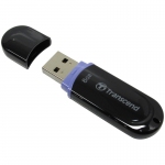 Память Transcend "JetFlash 300"   8Gb, USB 2.0 Flash Drive, черный