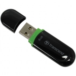 Память Transcend "JetFlash 300"   4Gb, USB 2.0 Flash Drive, черный