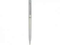 Ручка пластиковая шариковая «Наварра», серебристый матовый/серебристый, пластик/металл