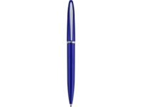 Ручка пластиковая шариковая «Империал», синий металлик/серебристый, пластик