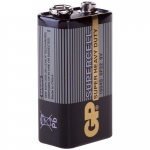 Батарейка GP Supercell MN1604 (6F22) Крона, солевая, OS1, уп. 1 шт.